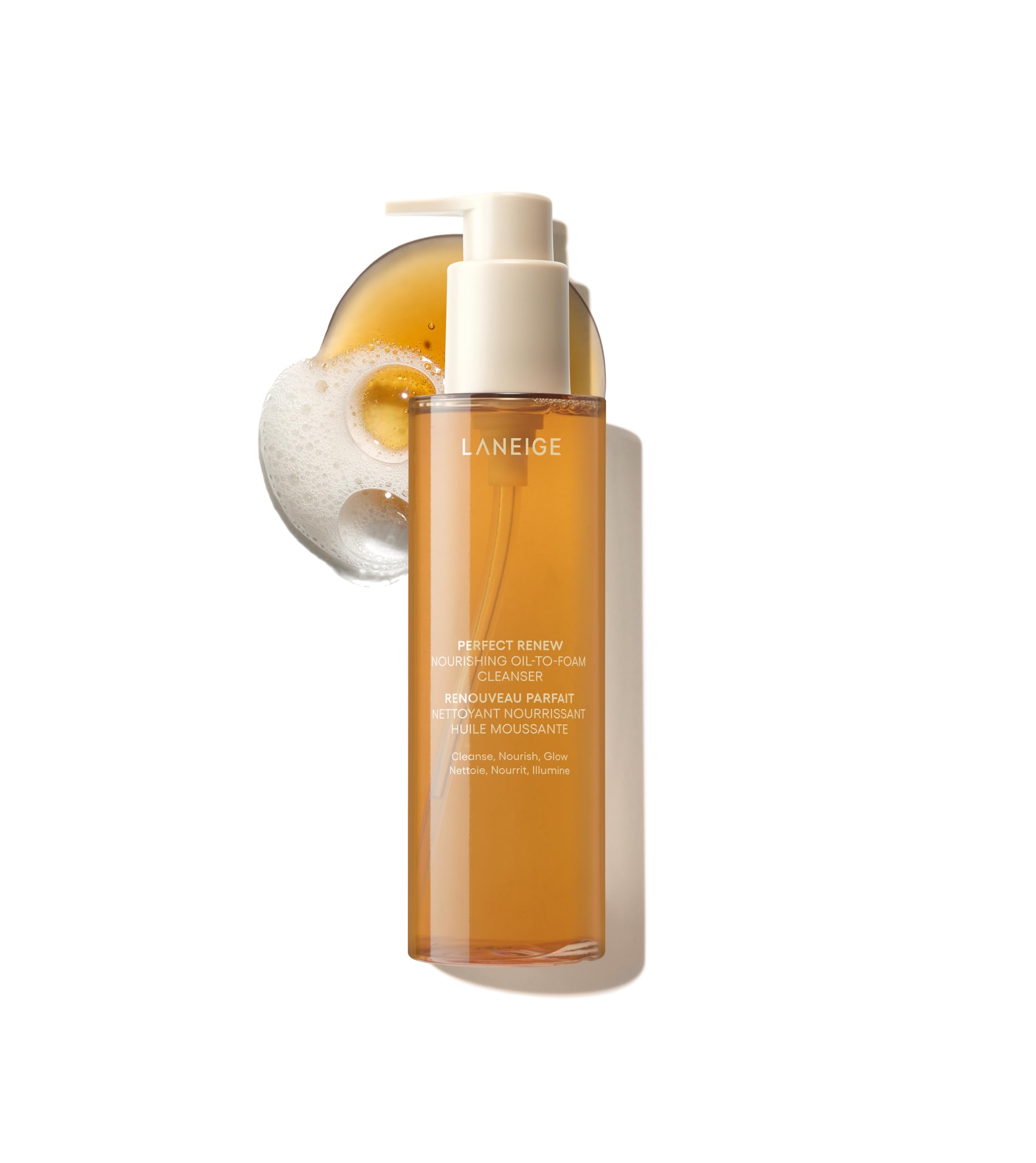 Amazon.com: LANEIGE Perfect Renew Nourishing Oil-to-Foam Cleanser